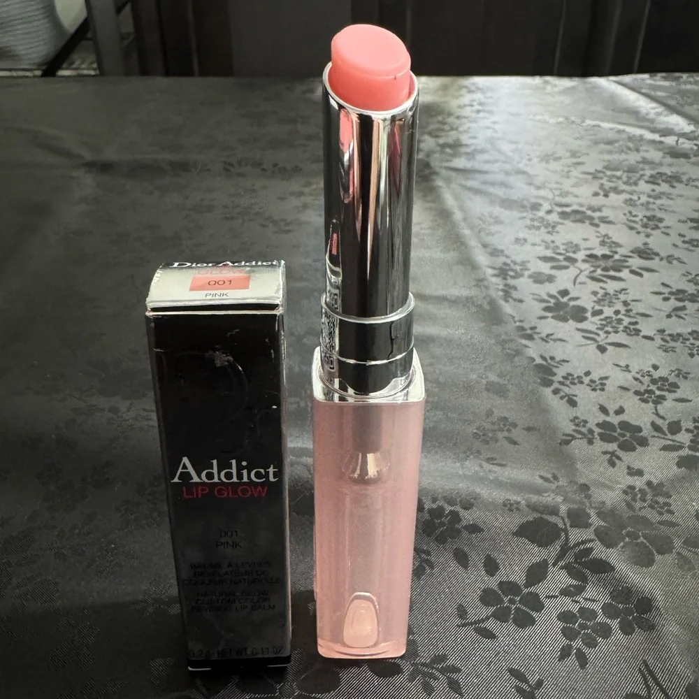 NIB Dior Addict Lip Glow Balm in Shade 001 Pink